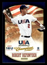 2013 Panini USA Baseball Champions #58 Robert Refsnyder