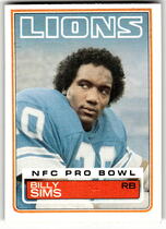 1983 Topps Base Set #70 Billy Simms