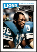 1987 Topps Base Set #325 Herman Hunter