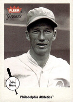 2002 Fleer Greats of the Game #51 Lefty Grove