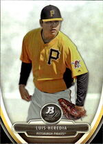 2013 Bowman Platinum Prospects #BPP72 Luis Heredia