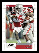 2019 Score Base Set #407 Mike Weber