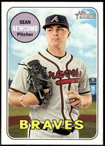 2018 Topps Heritage #225 Sean Newcomb