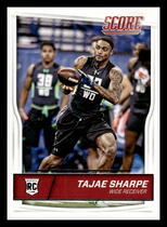 2016 Score Base Set #375 Tajae Sharpe