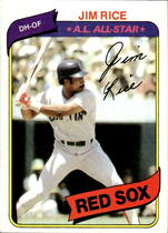 1980 Topps Base Set #200 Jim Rice