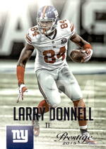 2015 Panini Prestige #43 Larry Donnell