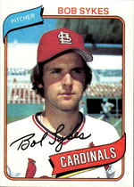 1980 Topps Base Set #223 Bob Sykes
