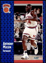 1991 Fleer Base Set #326 Anthony Mason