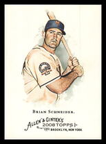 2008 Topps Allen & Ginter #106 Brian Schneider
