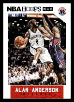 2015 Panini NBA Hoops #55 Alan Anderson