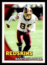 2010 Topps Base Set #202 Santana Moss