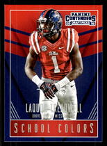 2016 Panini Contenders Draft Picks School Colors #4 Laquon Treadwell