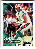 2010 Topps Base Set #301 Chad Henne