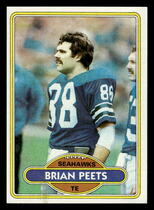 1980 Topps Base Set #469 Brian Peets