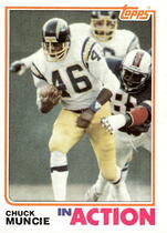 1982 Topps Base Set #237 Chuck Muncie