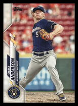 2020 Topps Base Set #62 Chase Anderson