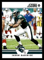 2012 Score Base Set #83 Jason Babin