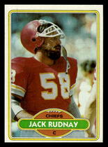 1980 Topps Base Set #77 Jack Rudnay