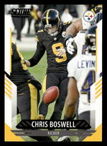 2021 Score Base Set #119 Chris Boswell