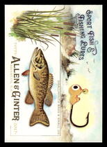 2017 Topps Allen & Ginter Sport Fish and Fishing Lures #SFL-20 Smallmouth Bass