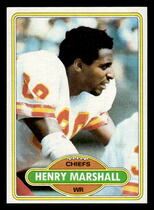 1980 Topps Base Set #233 Henry Marshall