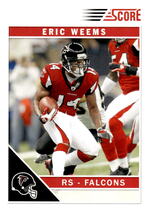 2011 Score Base Set #12 Eric Weems