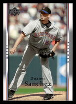 2007 Upper Deck Base Set Series 2 #827 Duaner Sanchez