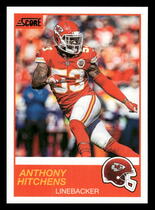 2019 Score Base Set #8 Anthony Hitchens