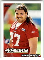 2010 Topps Base Set #227 Mike Iupati