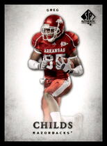 2012 SP Authentic #39 Greg Childs