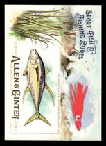 2017 Topps Allen & Ginter Sport Fish and Fishing Lures #SFL-16 Yellowfin Tuna