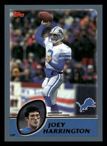 2003 Topps Base Set #174 Joey Harrington