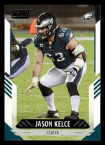 2021 Score Base Set #78 Jason Kelce