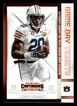 2015 Panini Contenders Draft Picks Game Day Tickets #60 Corey Grant