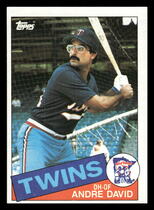 1985 Topps Base Set #43 Andre David