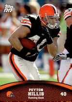 2011 Topps Rising Rookies #46 Peyton Hillis