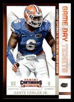 2015 Panini Contenders Draft Picks Game Day Tickets #12 Dante Fowler Jr.