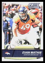 2016 Score Base Set #106 Evan Mathis