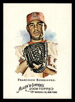 2008 Topps Allen & Ginter #259 Francisco Rodriguez
