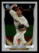 2014 Bowman Chrome Prospects #BCP82 Kendry Flores