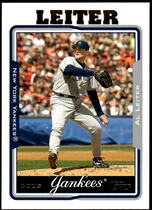 2005 Topps Update #UH40 Al Leiter