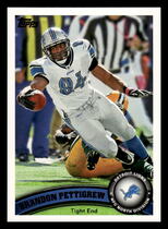 2011 Topps Base Set #105 Brandon Pettigrew