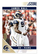 2011 Score Base Set #268 James Hall