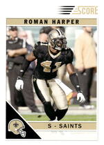 2011 Score Base Set #186 Roman Harper