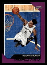 2018 Panini NBA Hoops Purple #73 Dejounte Murray