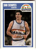 1989 Fleer Base Set #43 Dan Schayes