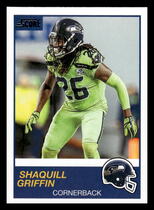 2019 Score Base Set #321 Shaquill Griffin