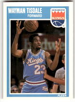 1989 Fleer Base Set #139 Wayman Tisdale