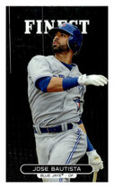 2013 Finest Base Set #66 Jose Bautista