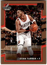 2017 Donruss Base Set #124 Evan Turner